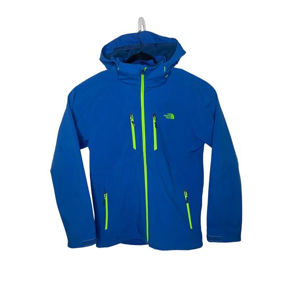 North Face Apex Storm Peak Triclimate Jacket Men Small Blue 3 in 1 Ski Windproof